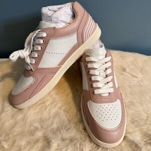 Tory Burch Clover Court Leather Sneakers